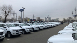 44 Ford Ranger на службі в «Київстар»