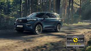 Гібридний автомобіль Explorer Plug-In Hybrid здобув 5-зірковий рейтинг Euro NCAP